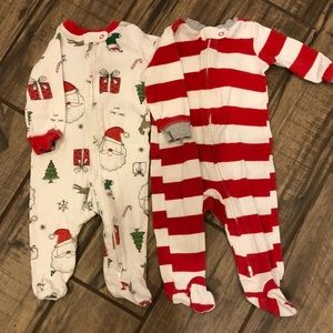 Carter’s Christmas jammie duo.
